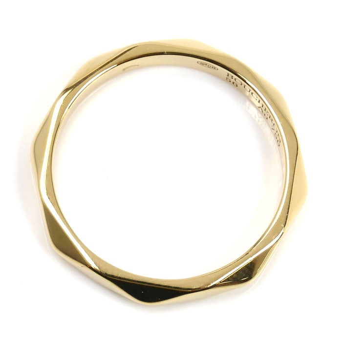 Boucheron ブシュロン K18YG イエローゴールド ファセット リング リング・指輪 JAL00092 15.5号 56 3.6g ユニセックス【中古】【美品】