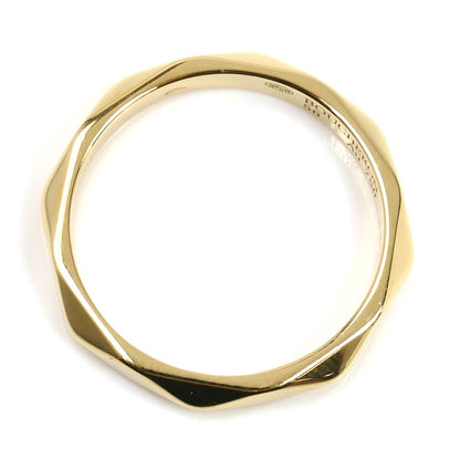 Boucheron ブシュロン K18YG イエローゴールド ファセット リング リング・指輪 JAL00092 15.5号 56 3.6g ユニセックス【中古】【美品】