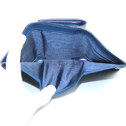 GUCCI グッチ GG ディテール付き GG 三つ折りウォレット 三つ折り財布 ベージュ ブルー 769225 ユニセックス【中古】