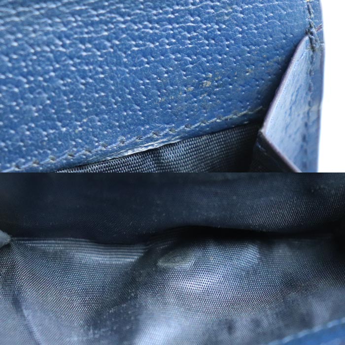 GUCCI グッチ GG ディテール付き GG 三つ折りウォレット 三つ折り財布 ベージュ ブルー 769225 ユニセックス【中古】