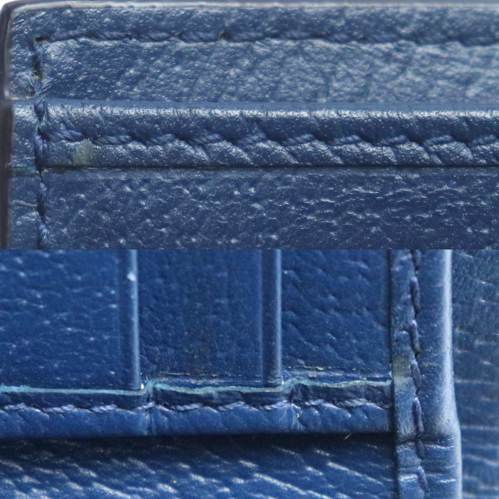 GUCCI グッチ GG ディテール付き GG 三つ折りウォレット 三つ折り財布 ベージュ ブルー 769225 ユニセックス【中古】