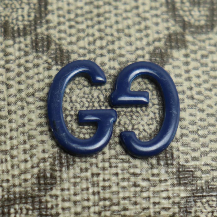 GUCCI グッチ GG ディテール付き GG 三つ折りウォレット 三つ折り財布 ベージュ ブルー 769225 ユニセックス【中古】