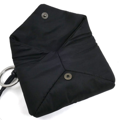 SAINT LAURENT サンローラン カサンドラ ミニ エンベロープ ポーチ ブラック 797979 FADKQ 1000 レディース【中古】【美品】