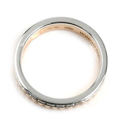 Boucheron ブシュロン K18PG/WG キャトル ラディアント ハーフ フルパヴェ リング・指輪 JAL00248 ダイヤモンド 6号 46 3.0g レディース【中古】【美品】