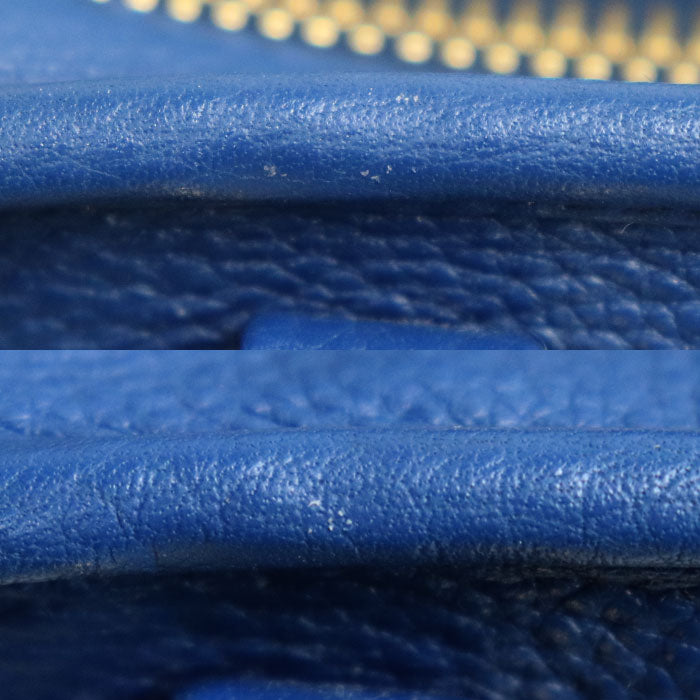 MIUMIU ミュウミュウ 2Wayショルダーバッグ ブルー 5BB123 2F57 F0016 レディース【中古】