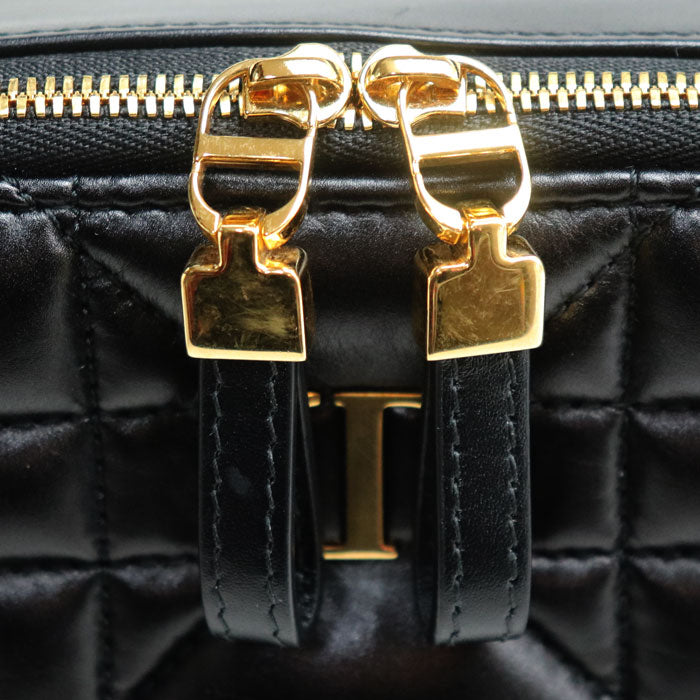 Dior ディオール マクロカナージュ カロ ボックスバッグ 2Wayショルダーバッグ ブラック S5140UNGX_M900 レディース【中古】【美品】