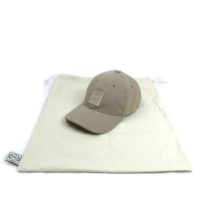 LOEWE ロエベ アナグラム キャップ グレー シェルグレー K820AA2X01 
ONESIZE ユニセックス【中古】【美品】
