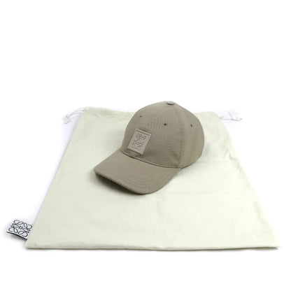 LOEWE ロエベ アナグラム キャップ グレー シェルグレー K820AA2X01 
ONESIZE ユニセックス【中古】【美品】