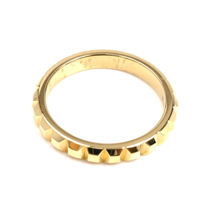 Boucheron ブシュロン K18YG イエローゴールド クルドパリ ミディアム リング・指輪 JAL00008 8号 48 3.3g レディース【中古】