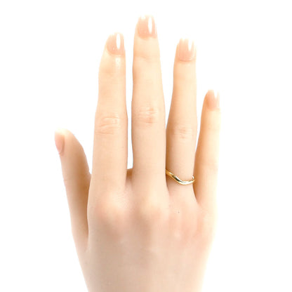 TIFFANY&Co. ティファニー K18YG イエローゴールド カーブドバンド リング リング・指輪 60016746 9号 2.2g レディース【中古】