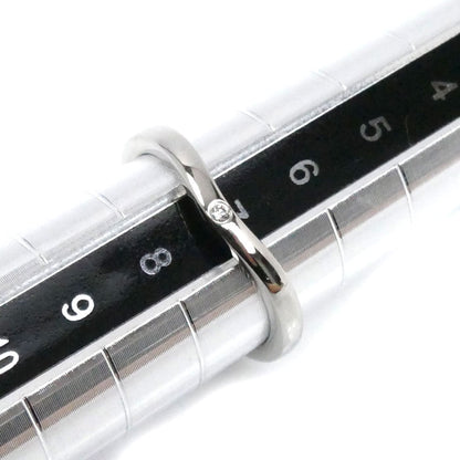 CARTIER カルティエ Pt950プラチナ バレリーナ カーブ ウェディング 3P ダイヤ リング・指輪 B4092947 ダイヤモンド 7号 47 2.9g レディース【中古】【美品】