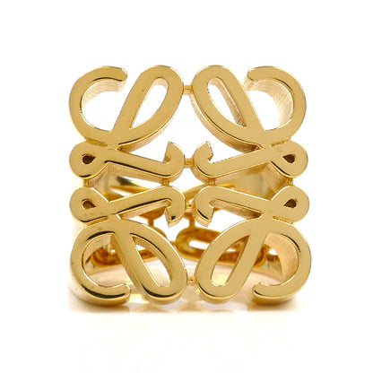 LOEWE ロエベ シルバー925 アナグラム シュバリエール リング・指輪 J821305X10 13号 13.1g レディース【中古】