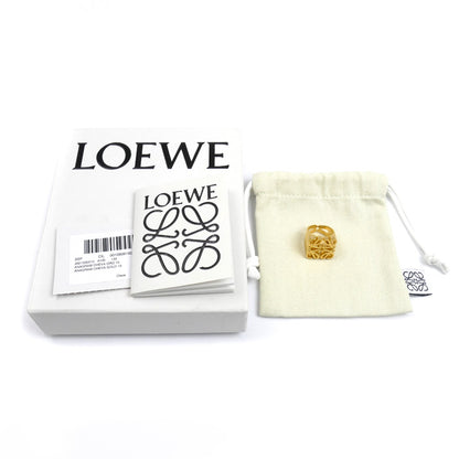 LOEWE ロエベ シルバー925 アナグラム シュバリエール リング・指輪 J821305X10 13号 13.1g レディース【中古】