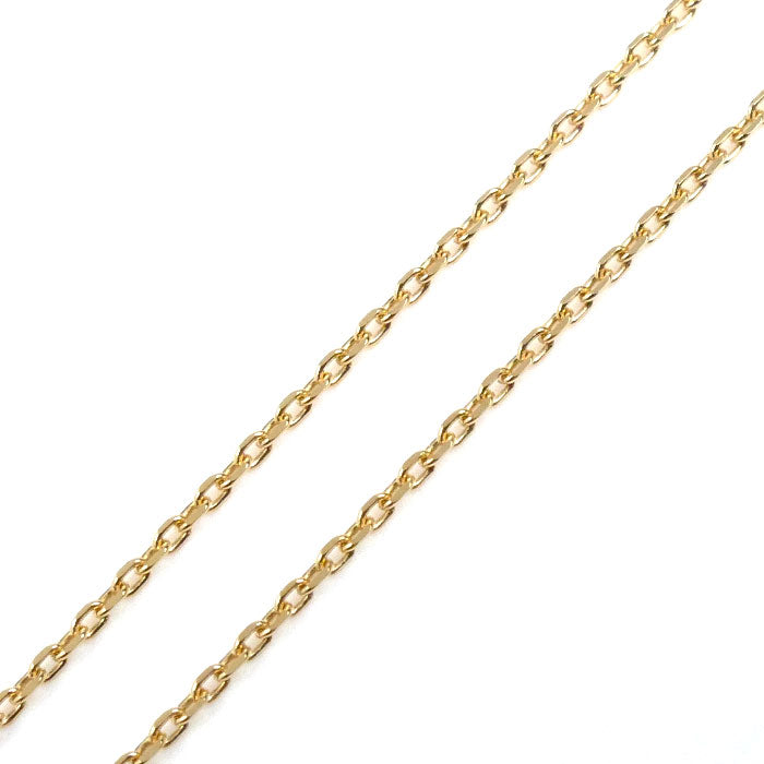 TASAKI タサキ K18YG イエローゴールド チャッティー プラント ネックレス ダイヤモンド0.34ct 2.6g ～44cm レディース【中古】