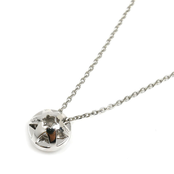 Forevermark Pt900/850 センター オブ マイ ユニバース ネックレス ダイヤモンド0.14ct/0.05ct 3.7g ～45cm フリーチェーン レディース【中古】