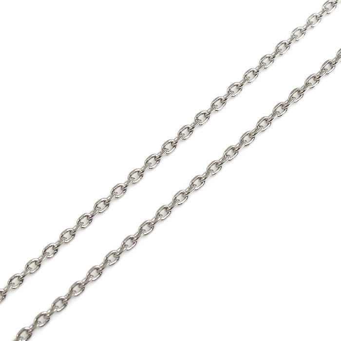 Forevermark Pt900/850 センター オブ マイ ユニバース ネックレス ダイヤモンド0.14ct/0.05ct 3.7g ～45cm フリーチェーン レディース【中古】