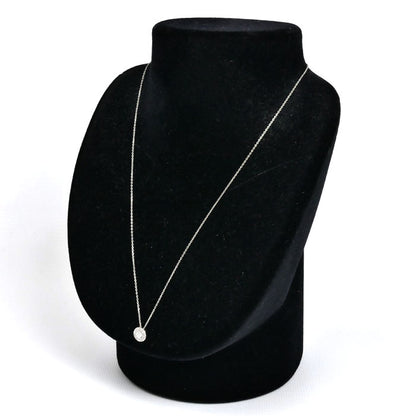 Forevermark Pt900/850 センター オブ マイ ユニバース ネックレス ダイヤモンド0.14ct/0.05ct 3.7g ～45cm フリーチェーン レディース【中古】