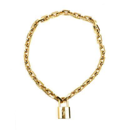 LOUIS VUITTON ルイ・ヴィトン GP コリエ LV エッジ カデナ ネックレス MP2993 DP0251 170g 47cm ユニセックス【中古】