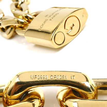 LOUIS VUITTON ルイ・ヴィトン GP コリエ LV エッジ カデナ ネックレス MP2993 DP0251 170g 47cm ユニセックス【中古】