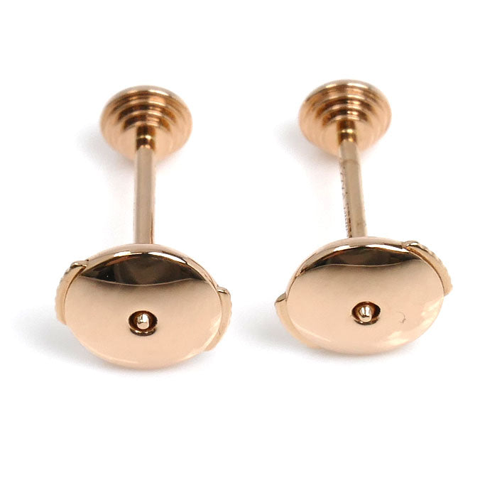 CARTIER カルティエ K18PG ピンクゴールド ダムール XS ピアス B8301214 ダイヤモンド 1.1g レディース【中古】【美品】