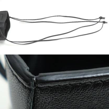 BOTTEGAVENETA ボッテガヴェネタ マキシ イントレチャート カセット ミニ ショルダーバッグ ブラック 680217 レディース【中古】