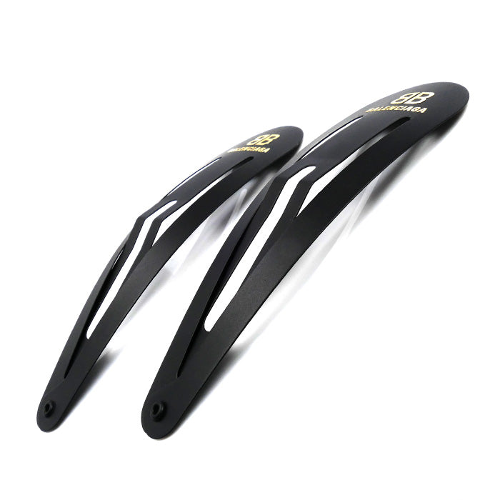 BALENCIAGA バレンシアガ スチール Holli Xxl スナップクリップ セット ヘアアクセサリー 699021TZS1K5610 レディース【中古】【美品】