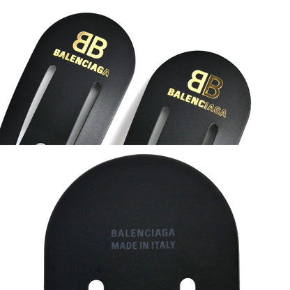 BALENCIAGA バレンシアガ スチール Holli Xxl スナップクリップ セット ヘアアクセサリー 699021TZS1K5610 レディース【中古】【美品】