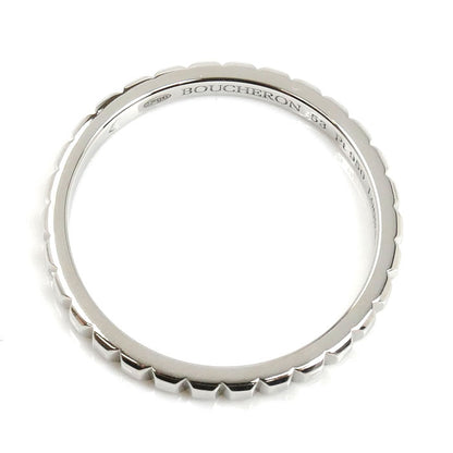 Boucheron ブシュロン Pt950プラチナ クルドパリ スモール リング・指輪 JAL01160 12.5号 53 3.0g レディース【中古】【美品】