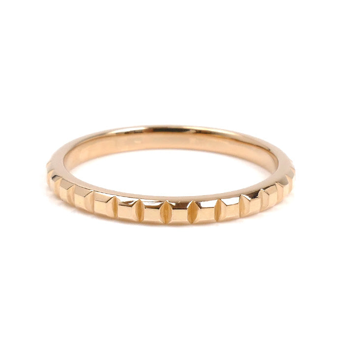 Boucheron ブシュロン K18PG ピンクゴールド クルドパリ リング・指輪 JAL01164 12号 52 2.1g レディース【中古】