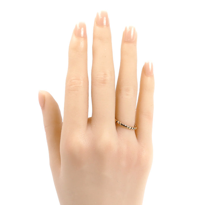 Boucheron ブシュロン K18PG ピンクゴールド クルドパリ リング・指輪 JAL01164 12号 52 2.1g レディース【中古】