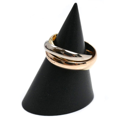 CARTIER カルティエ K18YG/PG/WG トリニティ リング・指輪 12号 52 8.0g レディース【中古】【美品】