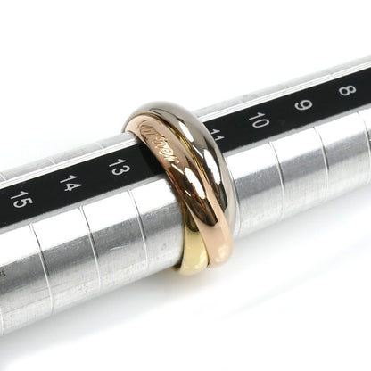 CARTIER カルティエ K18YG/PG/WG トリニティ リング・指輪 12号 52 8.0g レディース【中古】【美品】