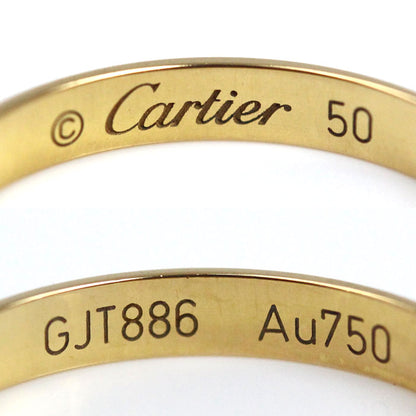 CARTIER カルティエ K18YG イエローゴールド 1895 ウェディング リング・指輪 B4002350 10号 50 2.2g レディース【中古】【美品】