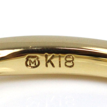 MIKIMOTO ミキモト K18YG イエローゴールド リング・指輪 PR-1476K アコヤパール約3.8/4.1mm 9号 2.7g レディース【中古】