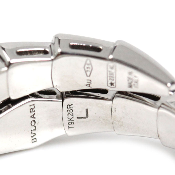 BVLGARI ブルガリ K18WG ホワイトゴールド セルペンティ ヴァイパー リング・指輪 358649 15号 7.2g L レディース【中古】【美品】