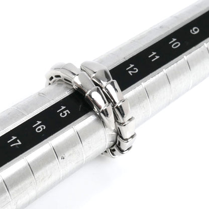 BVLGARI ブルガリ K18WG ホワイトゴールド セルペンティ ヴァイパー リング・指輪 358649 15号 7.2g L レディース【中古】【美品】
