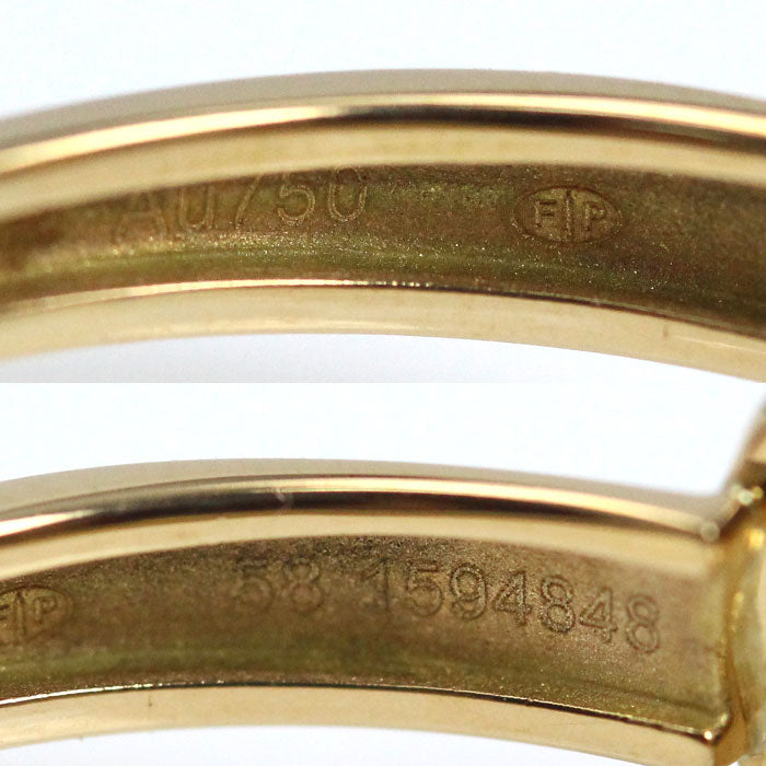 FRED フレッド K18YG イエローゴールド フォース10 ミディアム リング・指輪 4B0376 ダイヤモンド 17.5号 58 4.7g ユニセックス【中古】【美品】