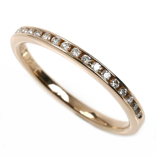ROYAL ASSCHER K18PG ピンクゴールド ハーフエタニティ リング・指輪 JRI0225PG ダイヤモンド0.12ct 11号 2.0g レディース【中古】【美品】