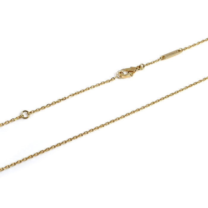 Van Cleef & Arpels ヴァンクリーフ＆アーペル K18YG イエローゴールド フォルサ チェーン ネックレス VCARO3YJ00 3.4g 42cm レディース【中古】