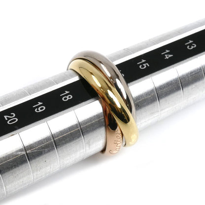 CARTIER カルティエ K18YG/PG/WG トリニティ リング・指輪 16.5号 57 9.4g レディース【中古】【美品】