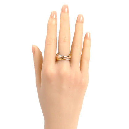 CARTIER カルティエ K18YG/PG/WG トリニティ リング・指輪 16.5号 57 9.4g レディース【中古】【美品】