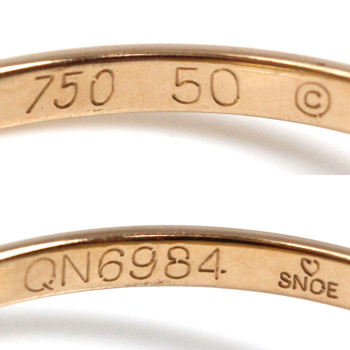 CARTIER カルティエ K18YG/PG/WG トリニティ リング・指輪 10号 50 3.2g レディース【中古】