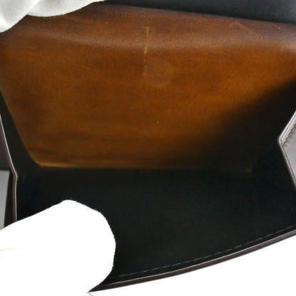 Berluti ベルルッティ フィギュア コイン フラップ コンパクトウォレット 二つ折り財布 ブラウン メンズ【中古】【美品】