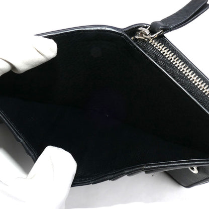 BALENCIAGA バレンシアガ エブリデイ コンパクトウォレット 二つ折り財布 ブラック 551933 DLQ4N 1000 レディース【中古】