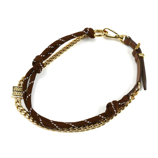 MIUMIU ミュウミュウ ファブリック GP レザー トリック キーリング チャーム バッグチャーム 5TL510_ACRT_F0Q7Z レディース【中古】【美品】