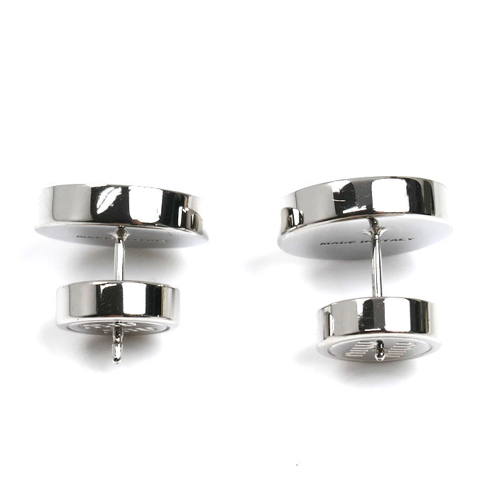 MIUMIU ミュウミュウ メタル エナメル ロゴ ピアス 5JO912 2F6T F0KUQ00【中古】