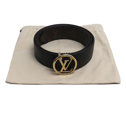 LOUIS VUITTON ルイ・ヴィトン サンチュール LV サークル リバーシブル ベルト モノグラム／エピ M9935 AC3270 レディース【中古】【美品】