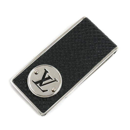 LOUIS VUITTON ルイ・ヴィトン レザー メタル パンス ア ビエ･ネオ LV クラブ マネークリップ M63069 OB0179 ユニセックス【中古】
