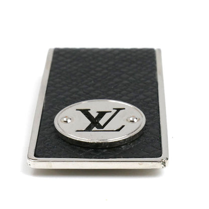 LOUIS VUITTON ルイ・ヴィトン レザー メタル パンス ア ビエ･ネオ LV クラブ マネークリップ M63069 OB0179 ユニセックス【中古】