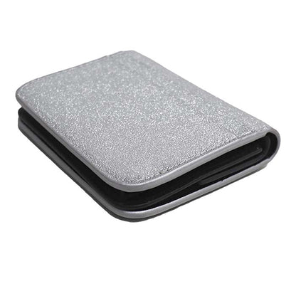 BALENCIAGA バレンシアガ エブリディ コンパクトウォレット 二つ折り財布 シルバー ブラック 594216 ユニセックス【中古】【美品】